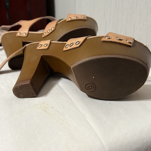 high heels brand justFab, beige, size 6, Hardly worn. Cleaning out closet. - Picture 5 of 6